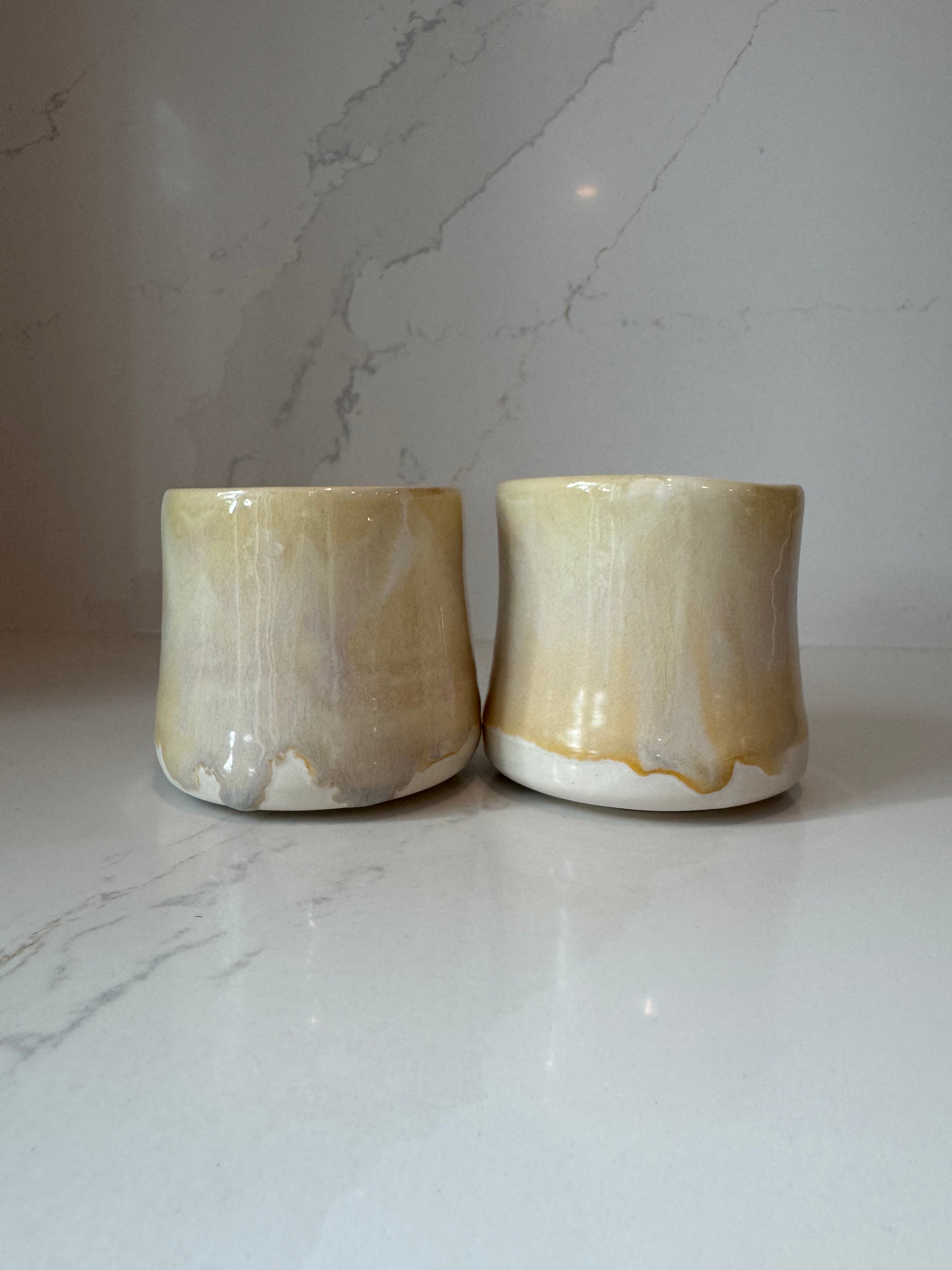 Set- Drippy Cream Cups